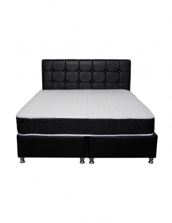 Saltea superortopedica Lux Praga 140x190 cu arcuri Bonell si husa matlasata [3]
