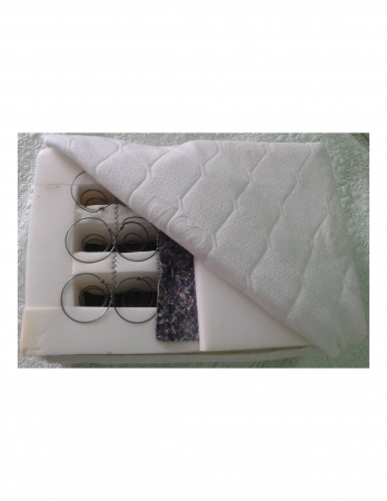 Set complet pat 140x200 cm: saltea Spring Comfort, perne si pilota cu husa hipoalergenica [7]
