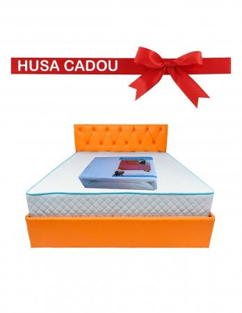 Saltele superortopedice - Saltea Uranus Spring Comfort 180x200 cu husa de cadou inclusa