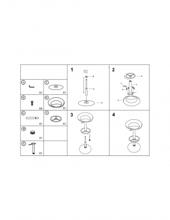 Scaun bar SL C300 mov [2]