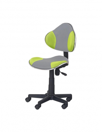 Scaun birou copii HM Flash 2 verde - gri [1]