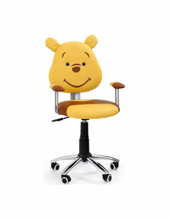 Scaune birou copii - Scaun birou copii HM Kubus Winnie the Pooh cu piston pe gaz si roti