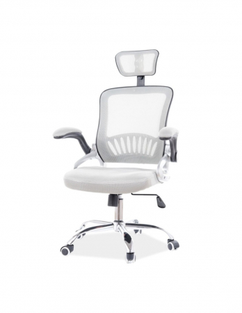 Scaun birou cu tetiera SL Q831 gri [1]