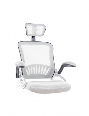 Scaun birou cu tetiera SL Q831 gri [3]