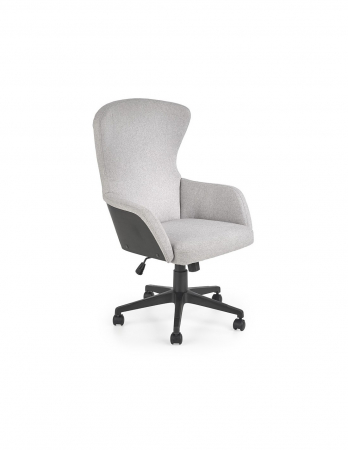 Scaune birou - Scaun birou HM Dover gri-negru, design modern, tapiterie textila