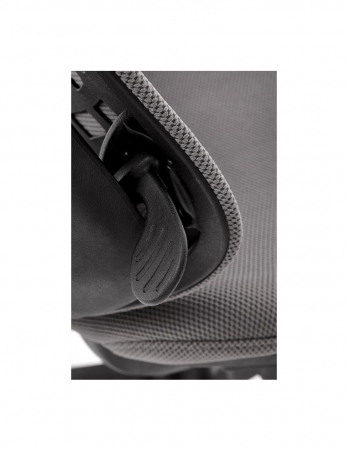 Scaun birou gri HM Rubio, ergonomic, cu roti si piston [7]