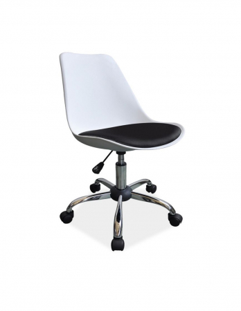 Scaune birou - Scaun birou SL Q777 alb - negru