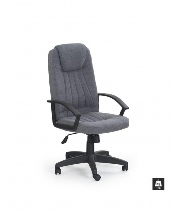 Scaune birou - Scaun de birou Rino gri din stofa, cu spatar ergonomic