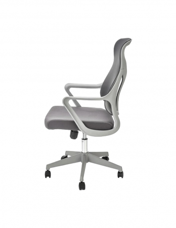 Scaun de birou HM Santo gri, ergonomic cu spatar din plasa [3]