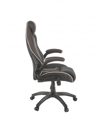 Scaun directorial HM Hamlet negru cu design ergonomic si cotiere reglabile [5]