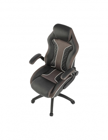 Scaun directorial HM Hamlet negru cu design ergonomic si cotiere reglabile [2]
