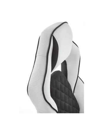 Scaun directorial HM Sonic negru-gri, design ergonomic [9]