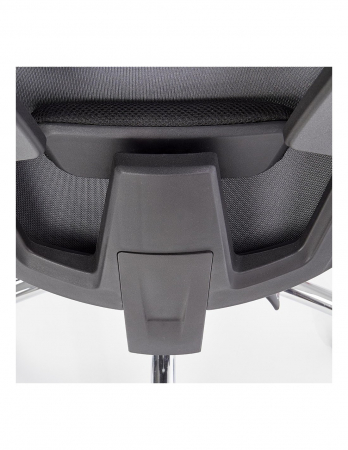 Scaun directorial HM Freeman gri cu spătar mesh și suport pentru picioare [6]