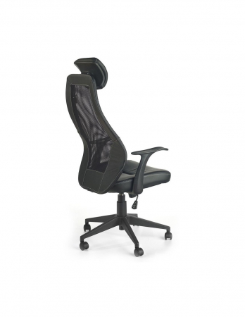 Scaun directorial mesh HM Torino negru [2]