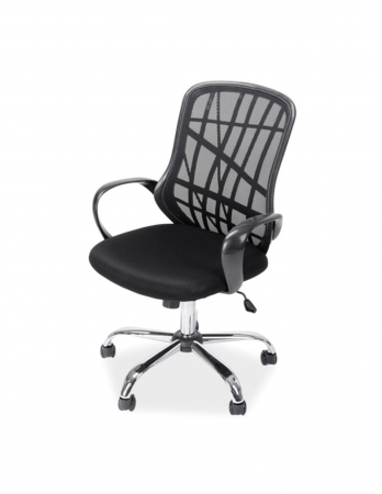 Scaun directorial mesh SL Dexter negru, ergonomic si confortabil [1]