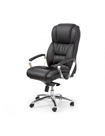 Scaun directorial piele HM Foster negru [1]