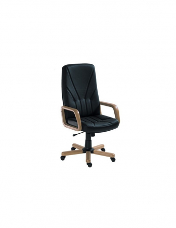 Scaune directoriale - Scaun directorial piele naturala 5900 negru