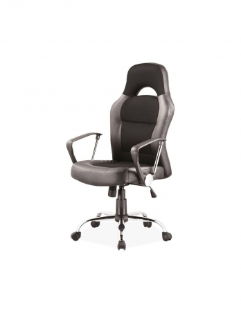 Scaun directorial negru SL Q033 cu spatar ergonomic [1]