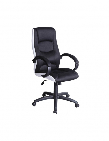 Scaune directoriale - Scaun directorial SL Q041 alb - negru