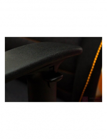 Scaun directorial ergonomic SL Q229, negru-gri, cu cotiere si baza cu roti [10]