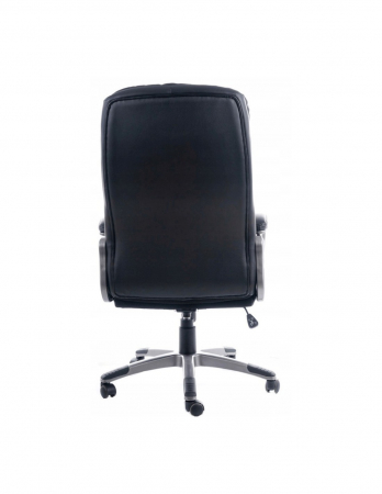 Scaun directorial negru SL Q270 cu baza cromata si roti [1]