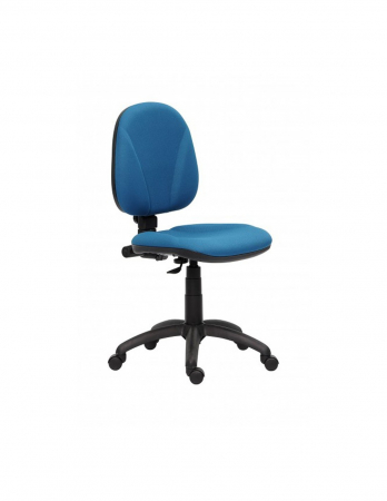 Scaune birou - Scaun ergonomic 1040 albastru, vazut din profil