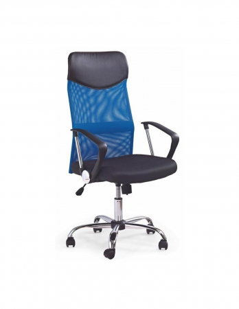 Scaune ergonomice - Scaun ergonomic de birou HM Vire albastru cu spatar mesh