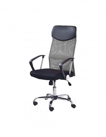 Scaun ergonomic HM Vire gri - vedere frontală [1]
