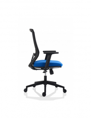 Scaun ergonomic mesh Zen albastru-negru cu spatar ventilat [2]