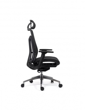 Scaun ergonomic negru SYYT 9506 cu tetiera si brate ajustabile [1]