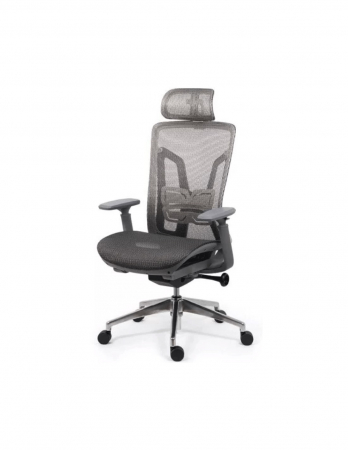 Scaun ergonomic negru SYYT 9506 cu tetiera si brate ajustabile [7]