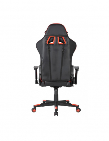 Scaun gaming GN90 Indianapolis negru-rosu cu perne detasabile [5]