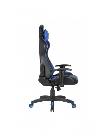 Scaun Gaming GN90 Silverstone Negru Albastru - Vedere Frontala [4]