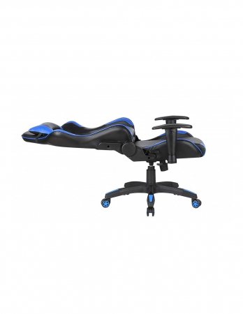 Scaun Gaming GN90 Silverstone Negru Albastru - Vedere Frontala [3]