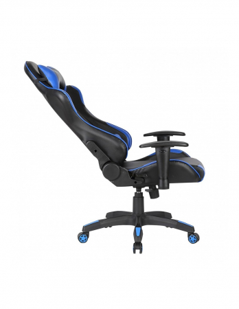 Scaun Gaming GN90 Silverstone Negru Albastru - Vedere Frontala [2]