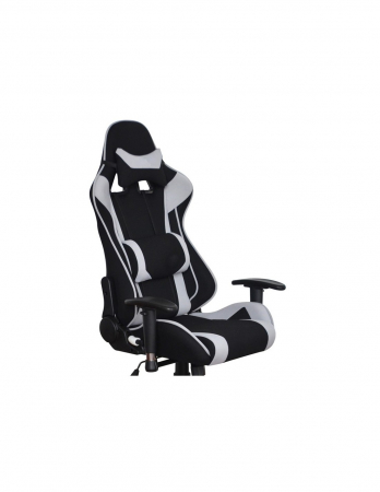 Scaun gaming SL Viper negru-gri cu perne ergonomice [2]