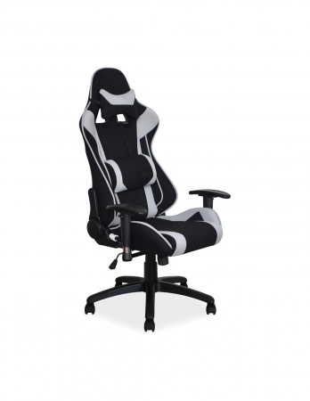 Scaune - Scaun gaming SL Viper negru-gri cu perne ergonomice