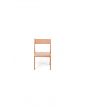 Scaun lemn gradinita Bambi culoare natur [1]