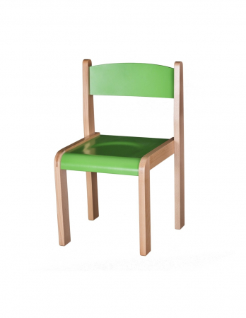 Scaun lemn gradinita Bambi [2]