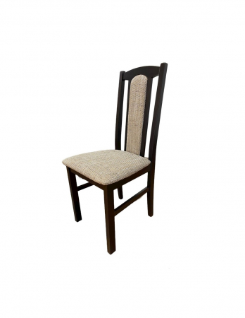 Scaune living - Scaun living DM7 Boston wenge cu șezut și spătar tapițat