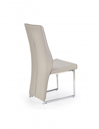Scaun living HM K213 cappucino piele ecologica picioare metalice [1]