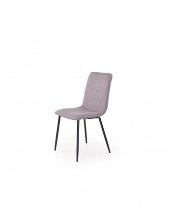 Scaune living - Scaun living HM K251 gri cu picioare metalice negre
