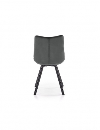 Scaun living gri HM K332 cu picioare negre [1]