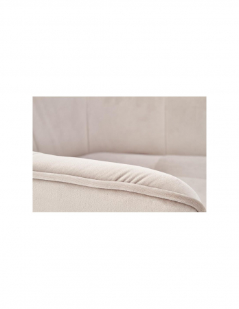 Scaun living bej HM K377 cu picioare metalice negre [7]