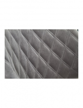Scaun living HM K396 gri cu picioare din lemn de stejar deschis [3]