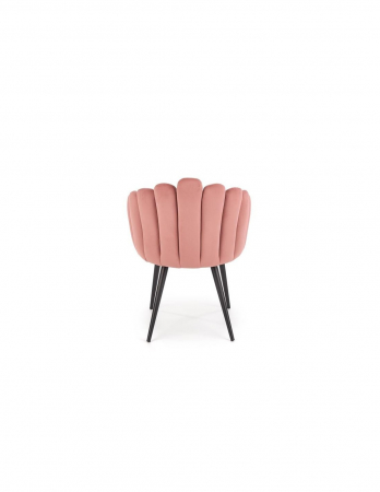 Scaun living HM K410 roz cu picioare negre [3]