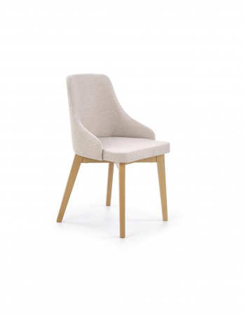 Scaune living - Scaun living HM Toledo crem - stejar