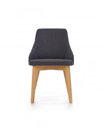 Scaun living HM Toledo gri inchis - stejar [1]