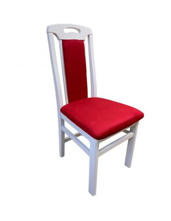 Scaune living - Scaun living SB Tim alb/rosu