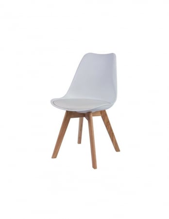 Scaun living SL Kris alb [1]